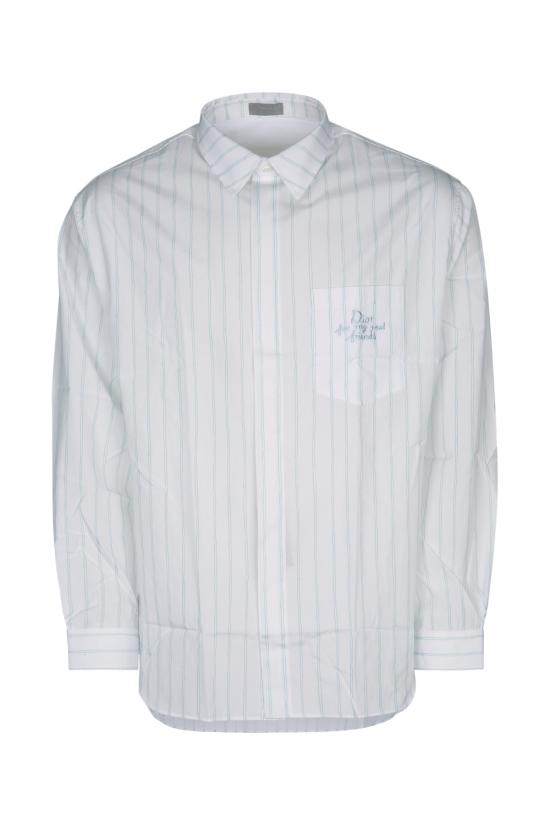 25SS 디올 긴팔 셔츠 583C559B3013 075 WHITE