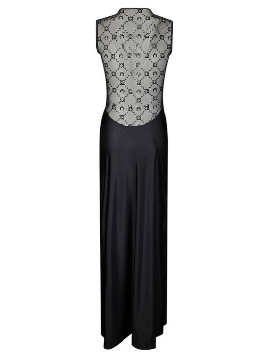 25FW 마린세르 롱 원피스 WDR287ABK99 Black - MARINE SERRE