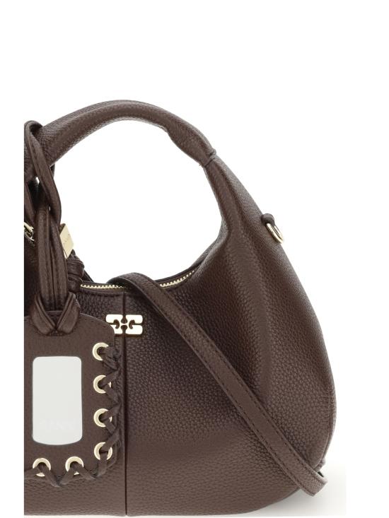 26FW 가니 미니 호보백 A7102 979 BROWN - GANNI