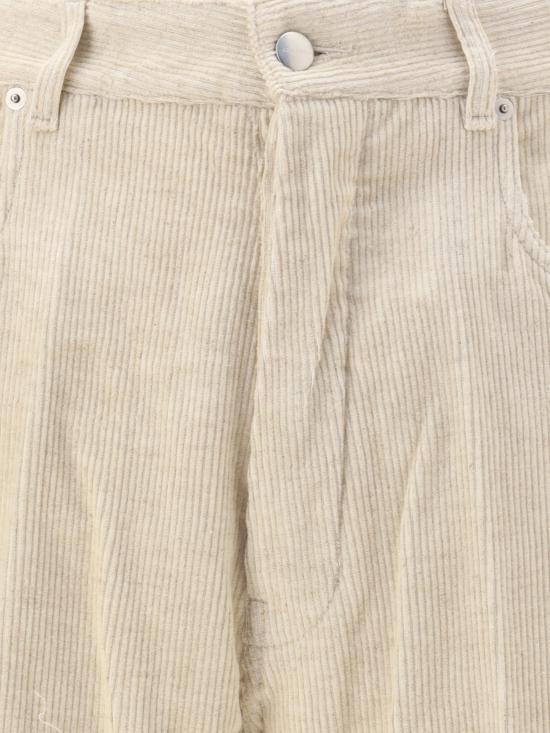 25FW 릭 오웬스 스트레이트 팬츠 RU02E1333MLC 21 BEIGE - RICK OWENS