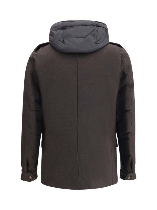 25FW 무레르 숏패딩 MOUGI100835 U0213 BROWN - MOORER