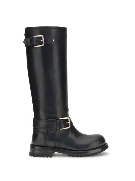 25FW 돌체앤가바나 부츠 CU1213AW352 80999 BLACK