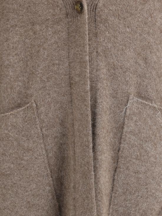 25FW 루루 드 세종 가디건 SMET ASHESMELAN BEIGE - LOULOU DE SAISON