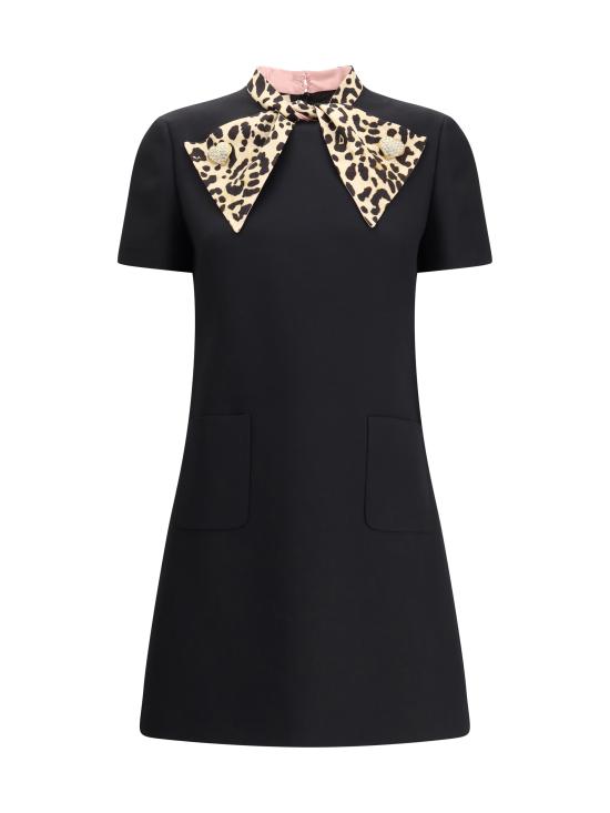 25FW 발렌티노 가라바니 원피스 7B3VAFH51CF BNH BLACK