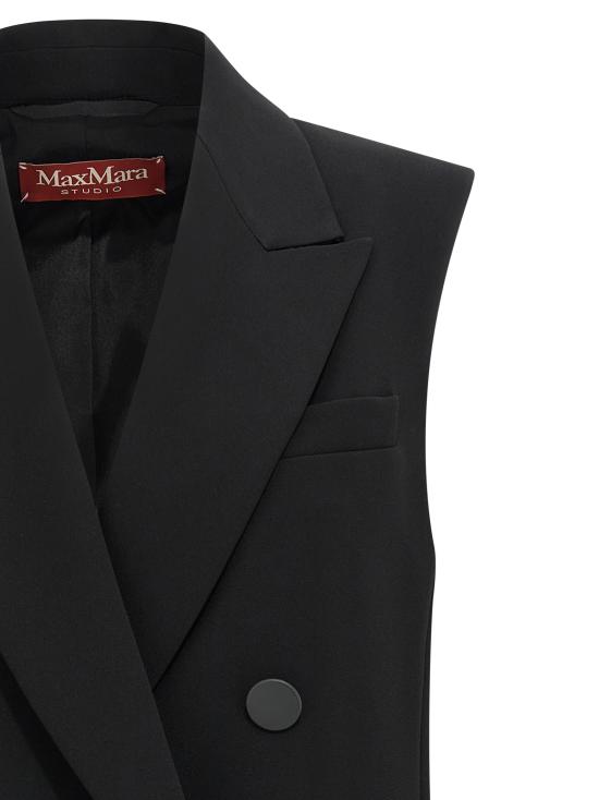 25FW 막스마라 스튜디오 베스트 2526286021600001 Black - MAX MARA STUDIO