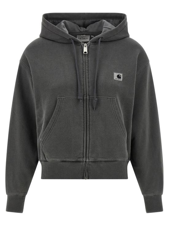 26SS 칼하트 WIP 후디드 넬슨 자켓 가먼트 다이드 I03383089GD Gray