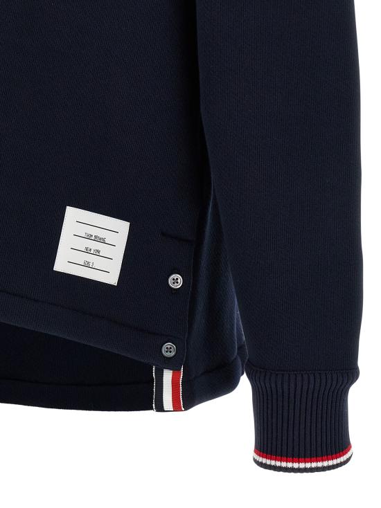 25FW 톰브라운 긴팔 티셔츠 MJT544AJ0233415 Blue - THOM BROWNE