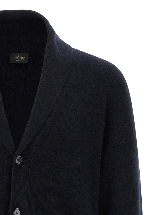 26FW 브리오니 가디건 UMIQ0LOCK124110 Blue - BRIONI