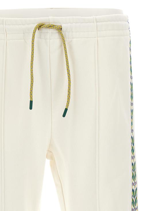 25FW 카사블랑카 스트레이트 팬츠 MPF25JTR27801CASABLANCAMONTAGNE White - CASABLANCA