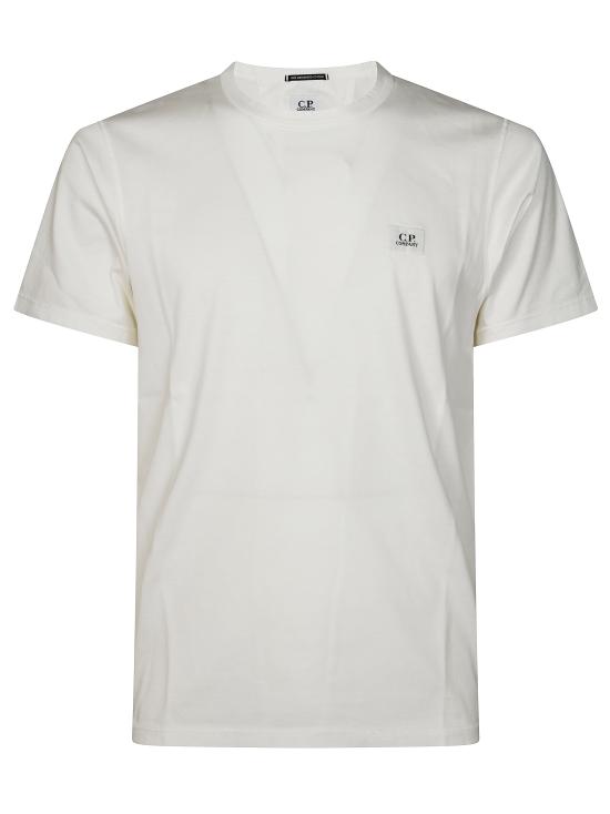 25FW 씨피 컴퍼니 반팔 티셔츠 19CMTS132A 006374G 103 BIANCO