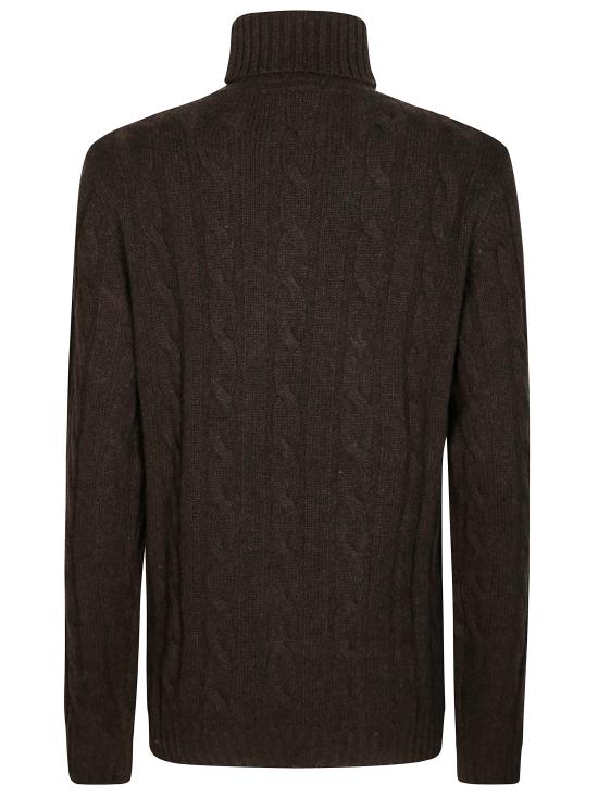 25FW 다니엘피에솔리 터틀넥 DF0076 38 MARRONE - DANIELE FIESOLI