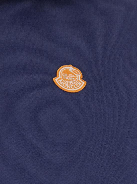 25FW 몽클레어 몽클레어 x 길가 팜 디자인 바이 도널드 글로버 코튼 집업 후드  8G0000189AUJ786 Blu - MONCLER