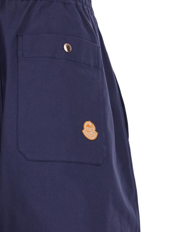 25FW 몽클레어 스트레이트 팬츠 2A00001598EC786 Blu - MONCLER