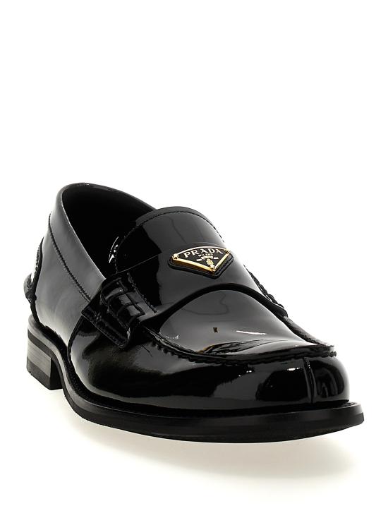25FW 프라다 로퍼 2DB223FX000069F0002 BLACK DOM - PRADA