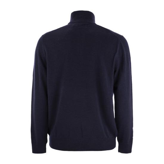  폴로 랄프로렌 집업 니트 710876756 NAVY BLUE - POLO RALPH LAUREN