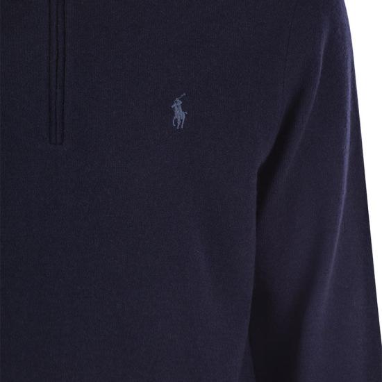  폴로 랄프로렌 집업 니트 710876756 NAVY BLUE - POLO RALPH LAUREN