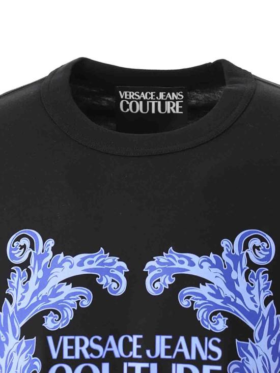  베르사체 반팔 티셔츠 76GAHG0276UP601899 Black - VERSACE