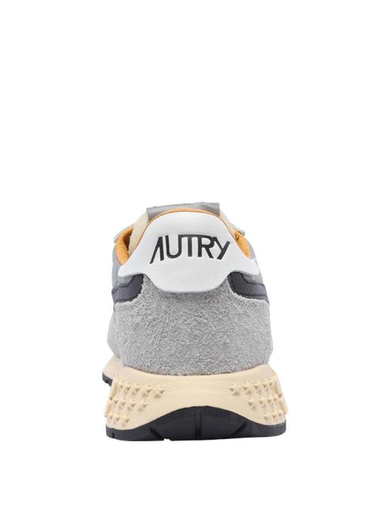 26SS 오트리 릴윈드 로우 나일론 스웨이드 스니커즈 WWLMRL04 Grey - AUTRY