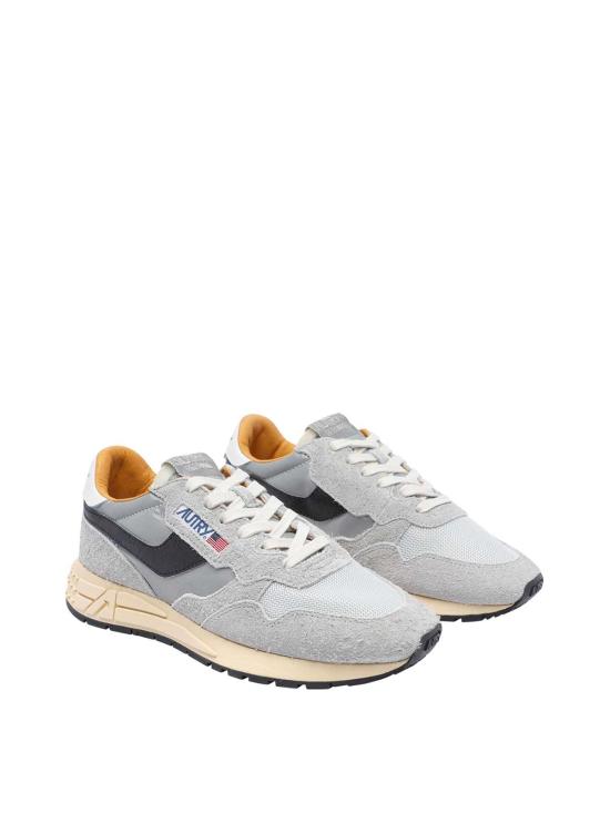 26SS 오트리 릴윈드 로우 나일론 스웨이드 스니커즈 WWLMRL04 Grey - AUTRY