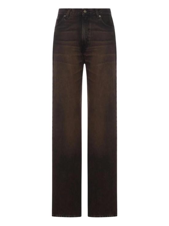 25FW 하이쿠레 데님 팬츠 HEW03185DF174L0897 BROWN BLACK L0897