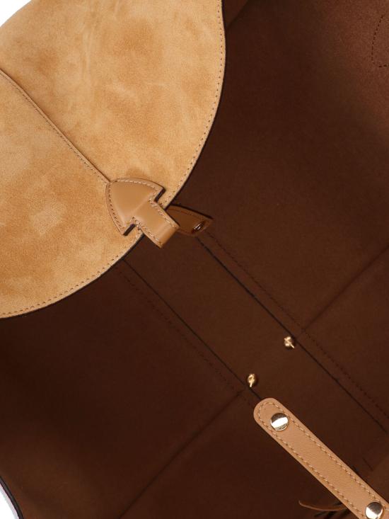 25FW 토즈 T 타임리스 미니 쇼핑백 XBWTSBA0300P3AS403 CUOIO DOM - TODS