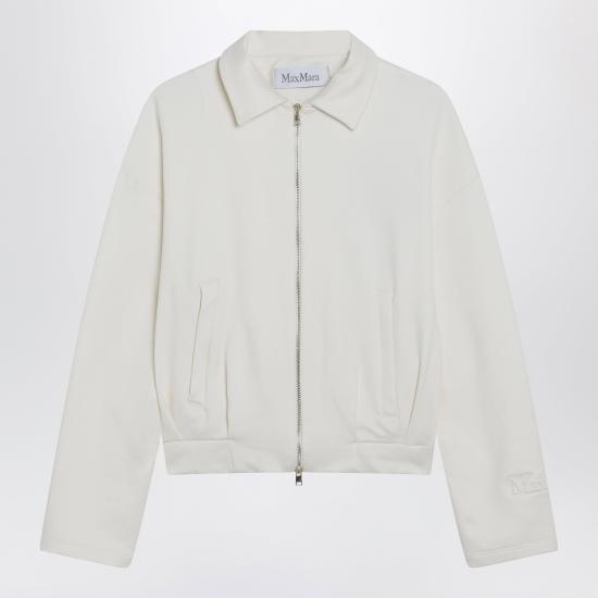25FW 막스마라 긴팔 티셔츠 ARGENTACO White