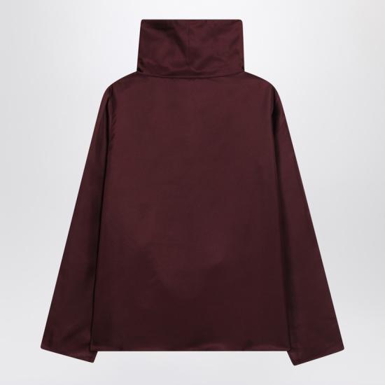 25FW 루루 스튜디오 후드 티셔츠 CYNASI Burgundy - LOULOU STUDIO