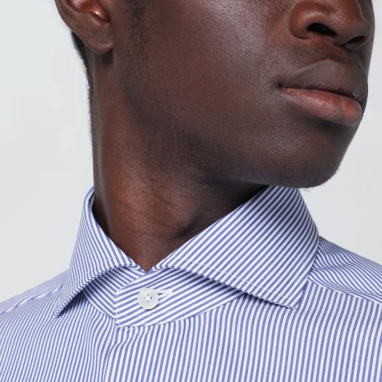 25FW 싸쿠스 긴팔 셔츠 WF520ML11810 Blue - XACUS