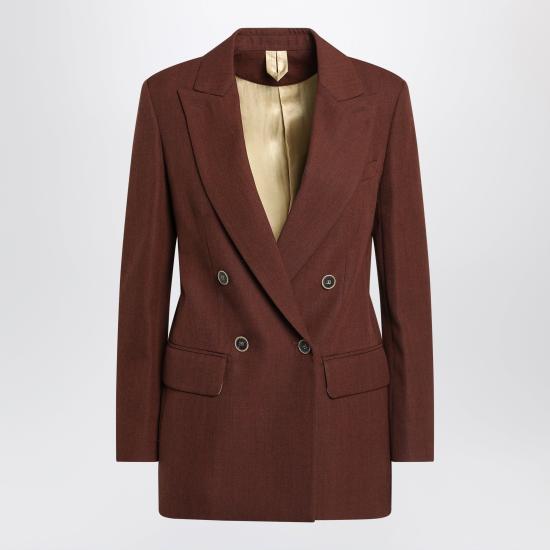 25FW 막스마라 수트 자켓 FUMETTOCO Burgundy
