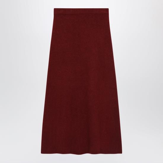 25FW 막스마라 롱 스커트 DORINAWS Burgundy - MAX MARA