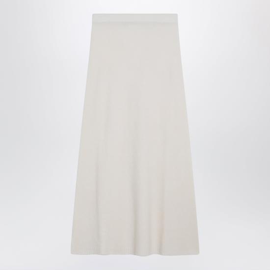 25FW 막스마라 롱 스커트 DORINAWS White