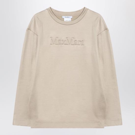 25FW 막스마라 긴팔 티셔츠 BERMACO Beige