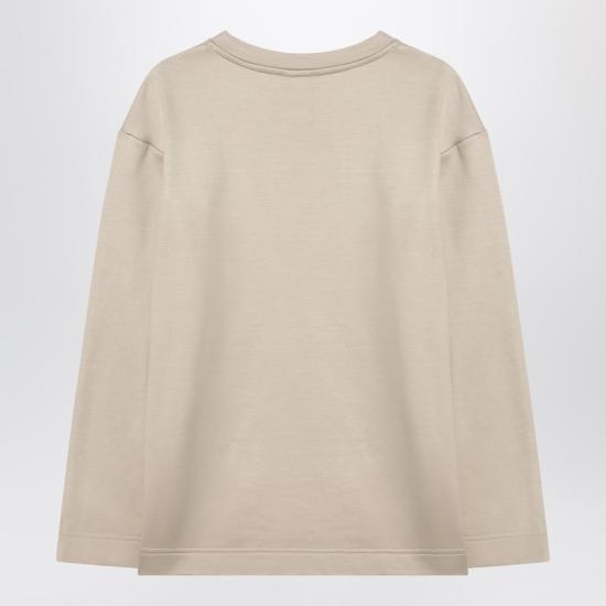  막스마라 긴팔 티셔츠 BERMACO Beige - MAX MARA