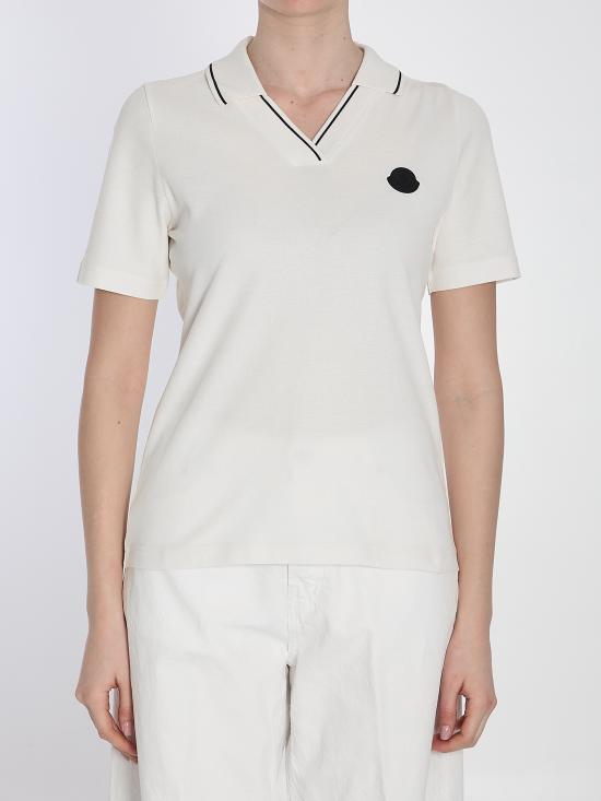25SS 몽클레어 폴로 티셔츠 8A00004 WHITE