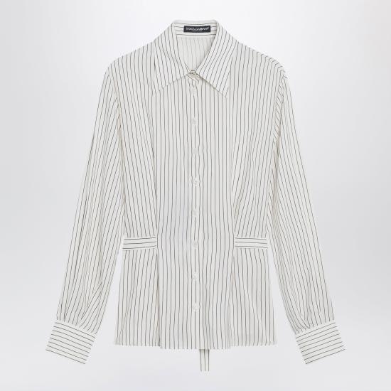 25FW 돌체앤가바나 블라우스 F5T69TFBTAL White