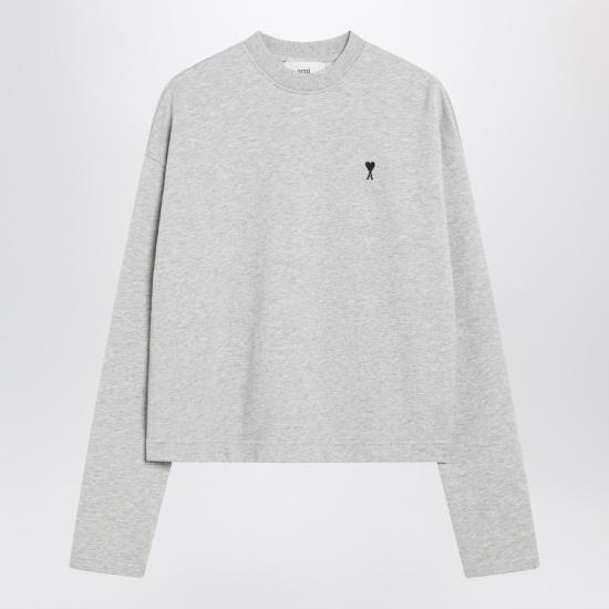  아미 긴팔 티셔츠 FSW766730 Light blue