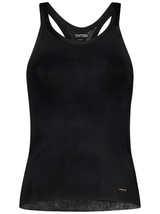 25FW 톰포드 민소매 티셔츠 TSK333YAX731 LB999 Black