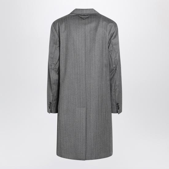 25FW 프라다 코트 UC554MOOO15O1 Grey - PRADA