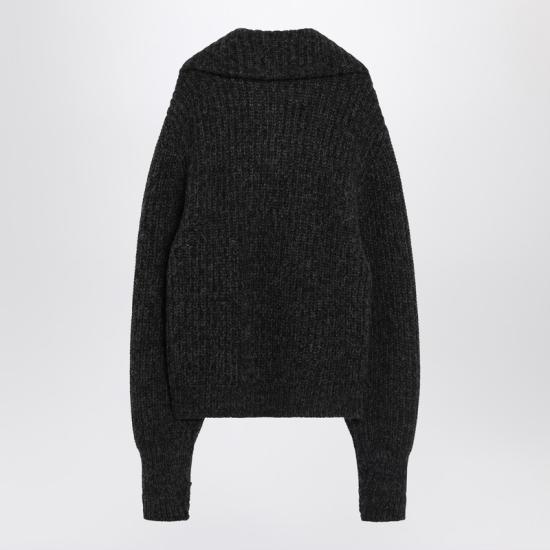  르메르 긴팔 티셔츠 OW1187LK1029 Black - LEMAIRE