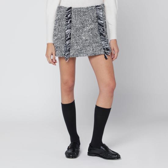 25FW 두라찌 숏 스커트 FW25SK01TT0051 Black