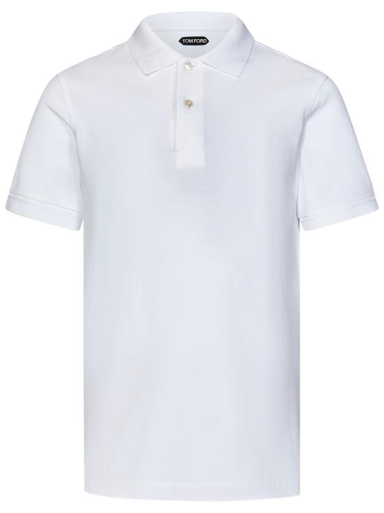  톰포드 폴로 티셔츠 JPS002JMC007S23 AW002 White