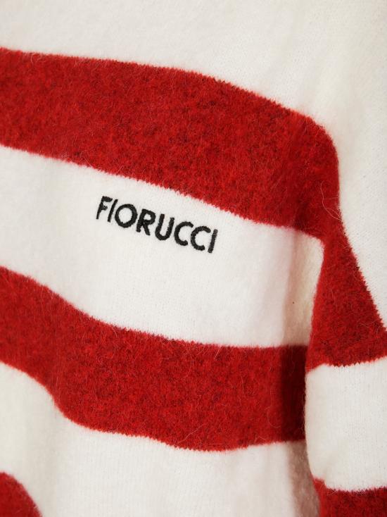 25FW 피오루찌 가디건 W02FPKSW448KN11RD02 RED STRIPES ROSSO - FIORUCCI