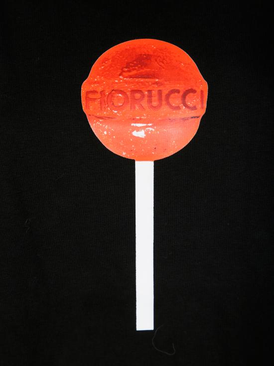 25FW 피오루찌 반팔 티셔츠 W02FPTSH103CJ01BK02 BLACK NERO - FIORUCCI