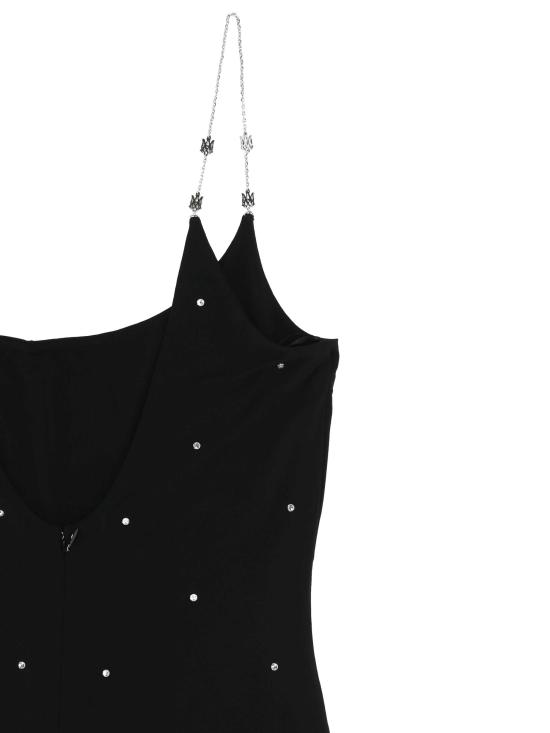 25FW 아미리 숏 원피스 AWDRCA1066 BLACK - AMIRI