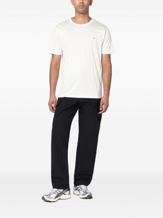 25FW 씨피 컴퍼니 반팔 티셔츠 19CMTS132A 006374G 103 White - C.P. COMPANY