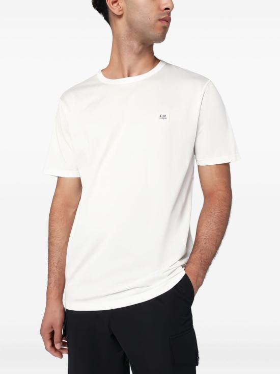25FW 씨피 컴퍼니 반팔 티셔츠 19CMTS132A 006374G 103 White - C.P. COMPANY
