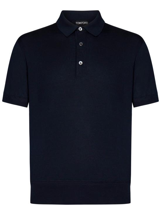 25FW 톰포드 폴로 티셔츠 KPS004YMC024S25 HB785 Blue