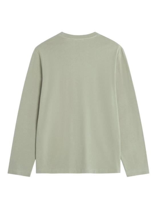 25FW 메종키츠네 폭스 헤드 레귤러 롱슬리브 티셔츠 PM00118K J7026 - MAISON KITSUNE