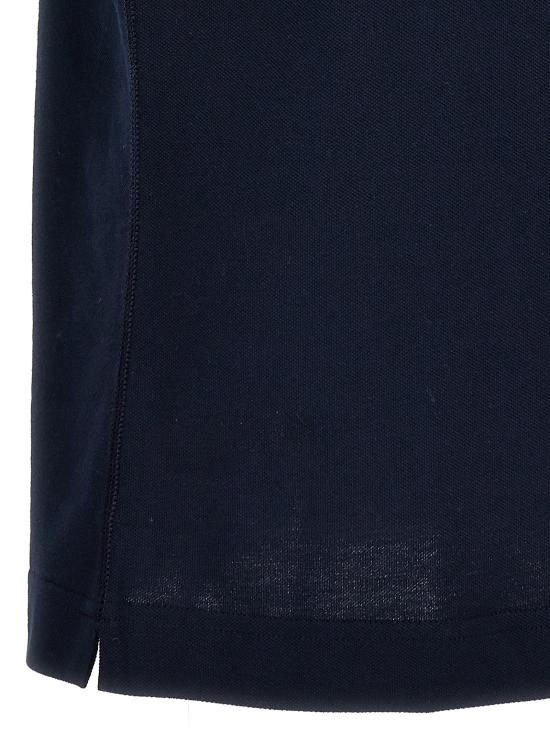 25FW 돌체앤가바나 로고 태그 코튼 폴로 셔츠 G8PL4TG7F2HB0665 Blue - DOLCE & GABBANA