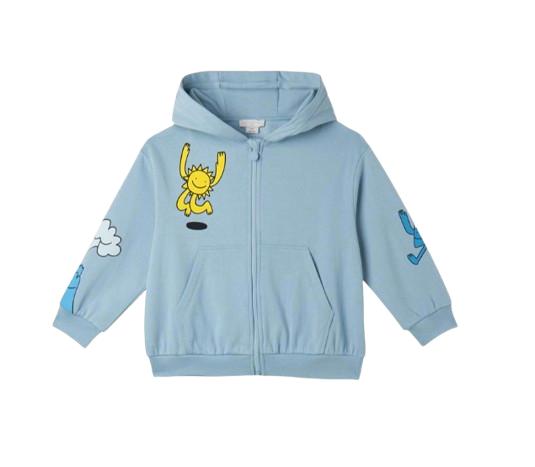 25FW [키즈] 스텔라 맥카트니 니트/스웻셔츠 TX4P60 Z3059 670 Light Blue